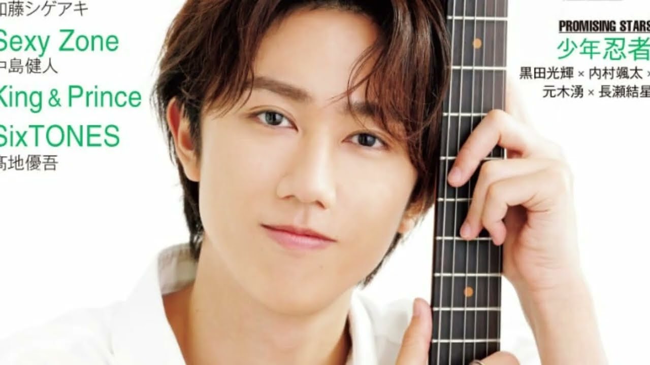 Snow Man阿部亮平が表紙＆巻頭特集に登場『ソングス・マガジン』