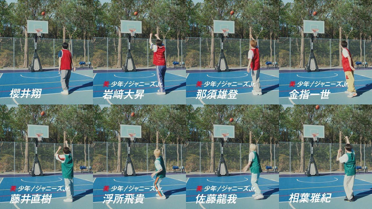三ツ矢サイダー CM 「フリースロー対決」クイズ編 15秒 櫻井翔 相葉雅紀 美 少年／ジャニーズJr.