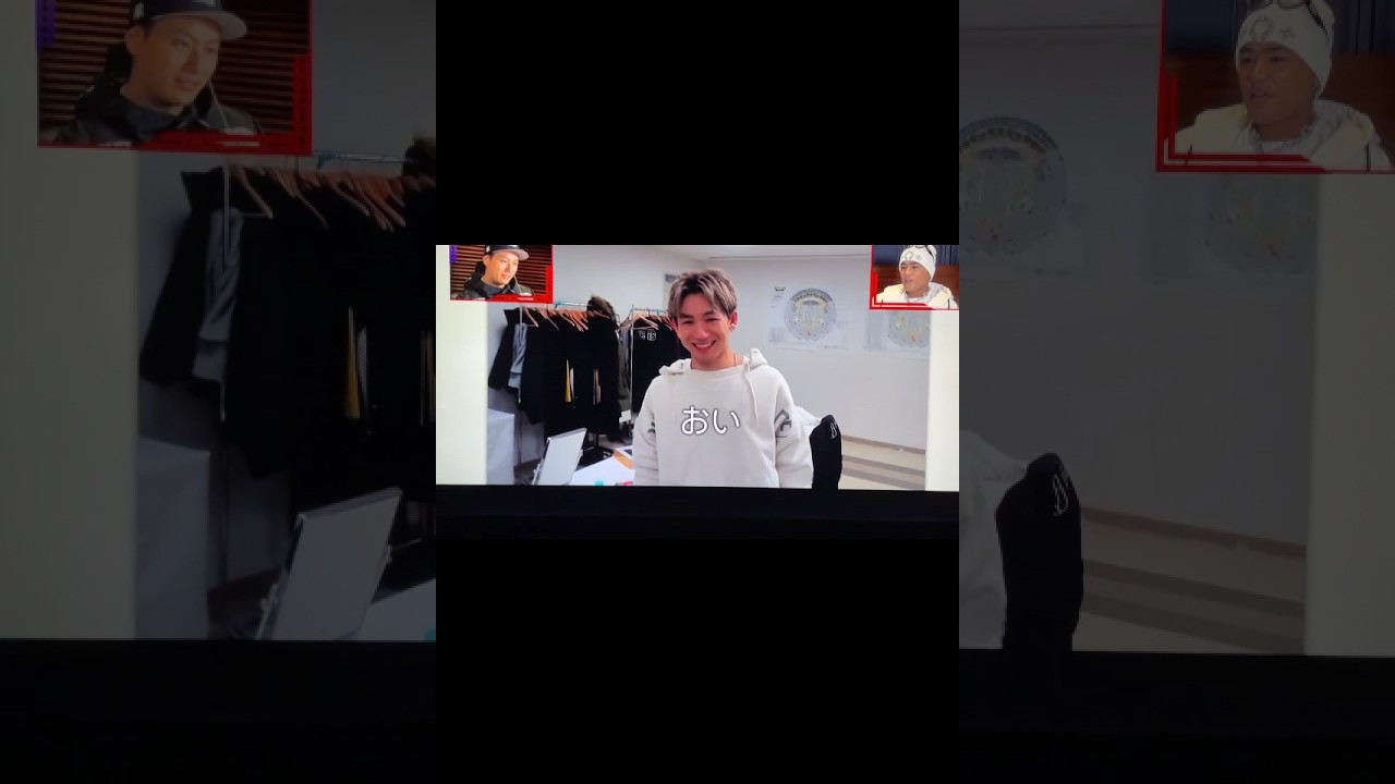 健ちゃんには興味を示すも反応が薄い登坂広臣とやたら画素数が気になるNAOTO #shorts #三代目