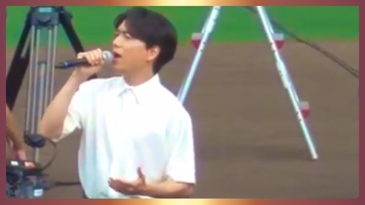 【 感動！ 山崎育三郎さん 栄冠は君に輝く 独唱】第105回全国高校野球選手権記念大会 開会式 阪神甲子園球場 2023.8.6