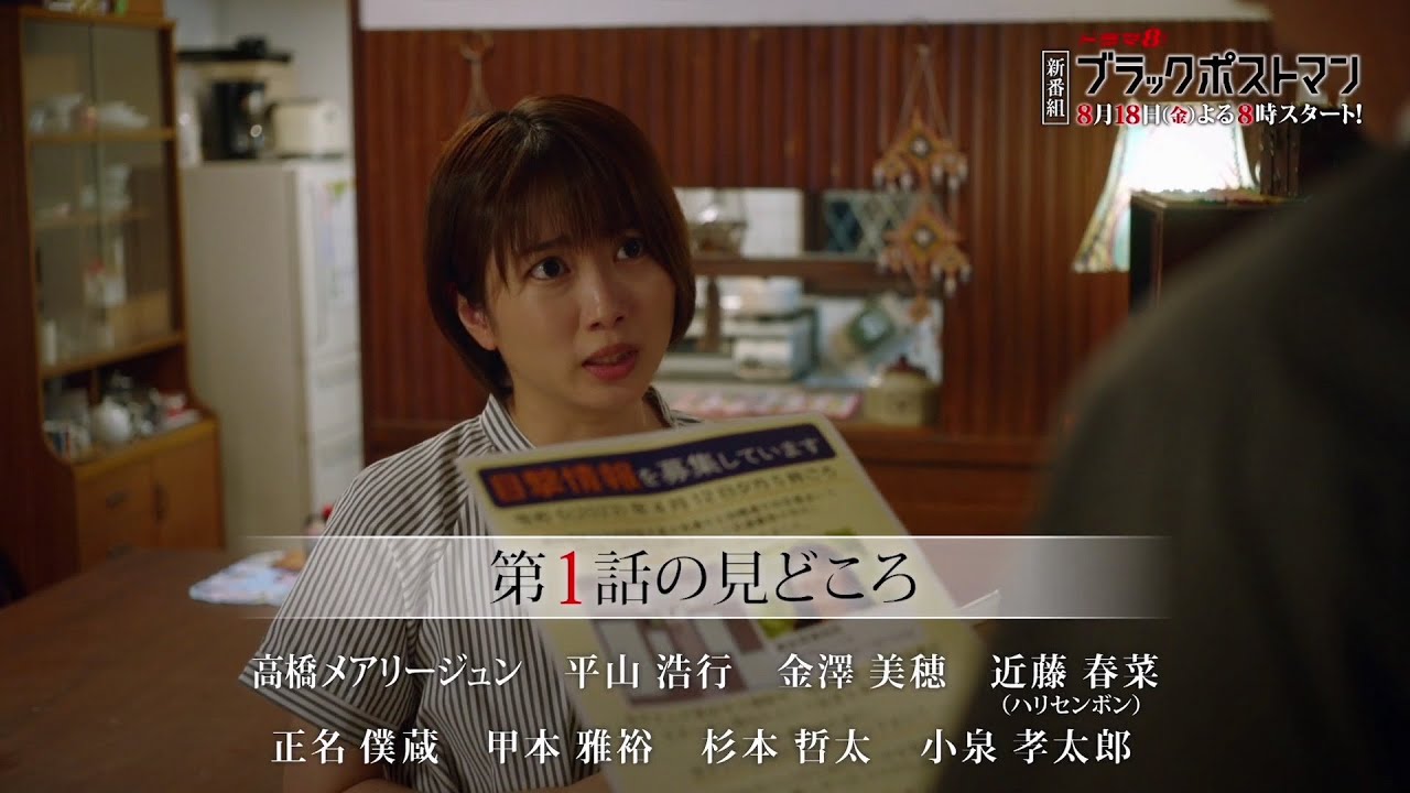 90秒で分かる！ #ブラックポストマン の見どころ 【#田中圭 #志田未来 2Sインタビュー】