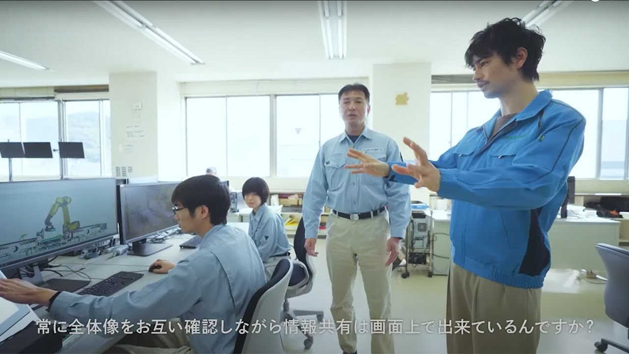 【JSW×斎藤工 IN 広島製作所 vol.1】斎藤工が見たTHE FIRST ENGINEERの姿  研究・開発セクション篇