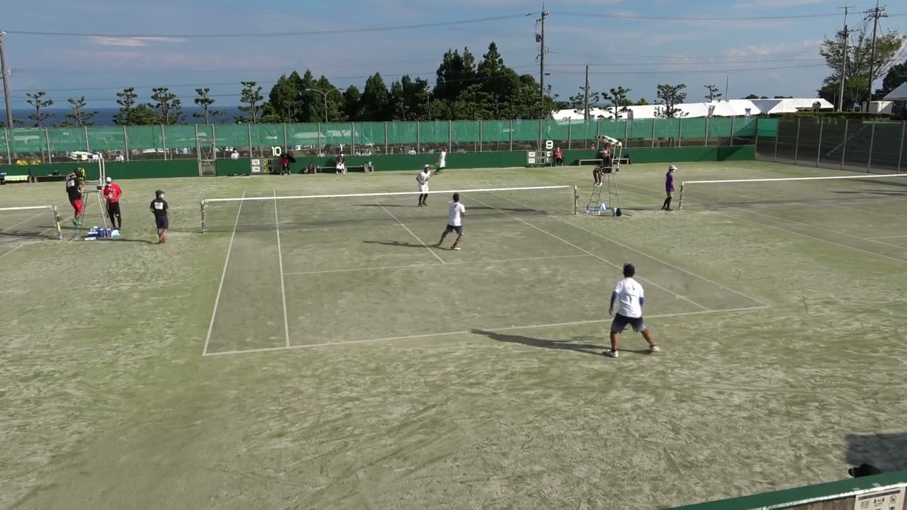 2021年IH ソフトテニス 男子個人3回戦 木幡一陽・小野武蔵 ウルスラ英智(宮城) vs 片岡暁紀・広岡大河 上宮(大阪)