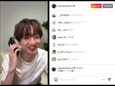 玉森裕太 Kis-My-Ft2 インスタライブ 2023年08月27日 🔴 Yuta Tamamori Instagram Live