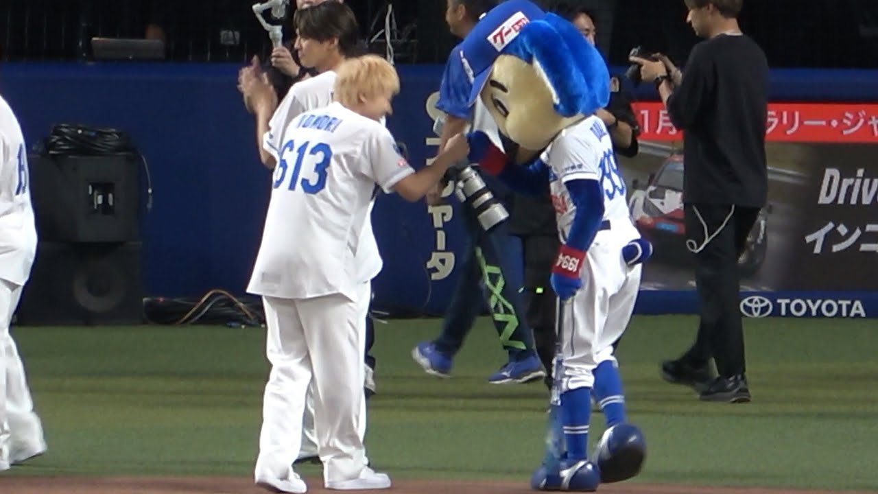 バンテリンドームにGENERATIONSが登場！小森隼さんによる始球式！ 2023/08/27)