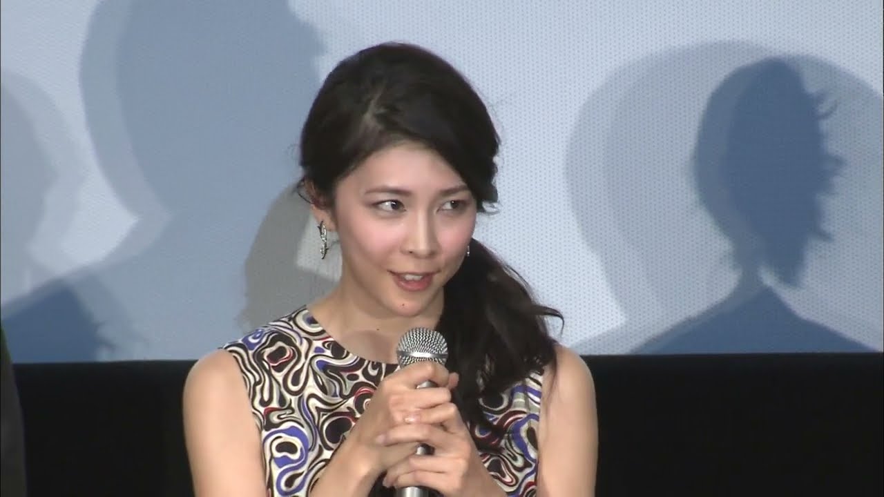 竹内結子 外 完成披露試写会 'ストロベリーナイト'