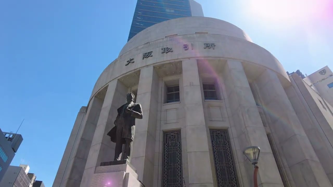 本日晴天成り。大阪・北浜「五代友厚 」君に逢ってみました。