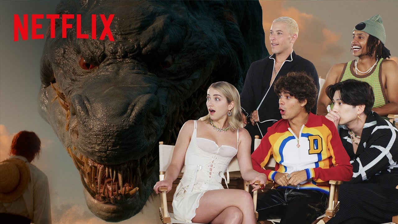 キャストが“近海の主”登場シーンを見て大興奮!? | ONE PIECE | Netflix Japan