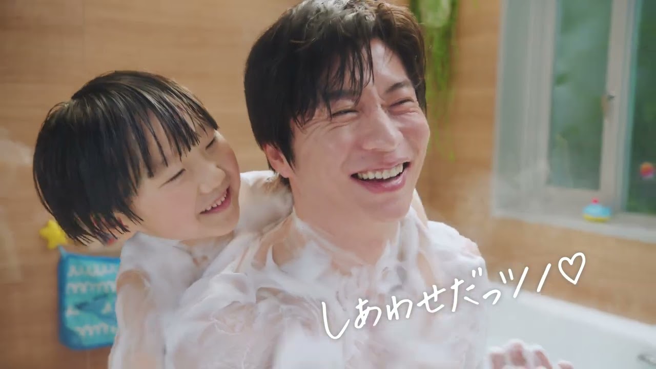 花王 ビオレｕザボディ 「やってみ！ ツノ立ち生クリーム泡 ～田中圭篇～」 改15秒 CM