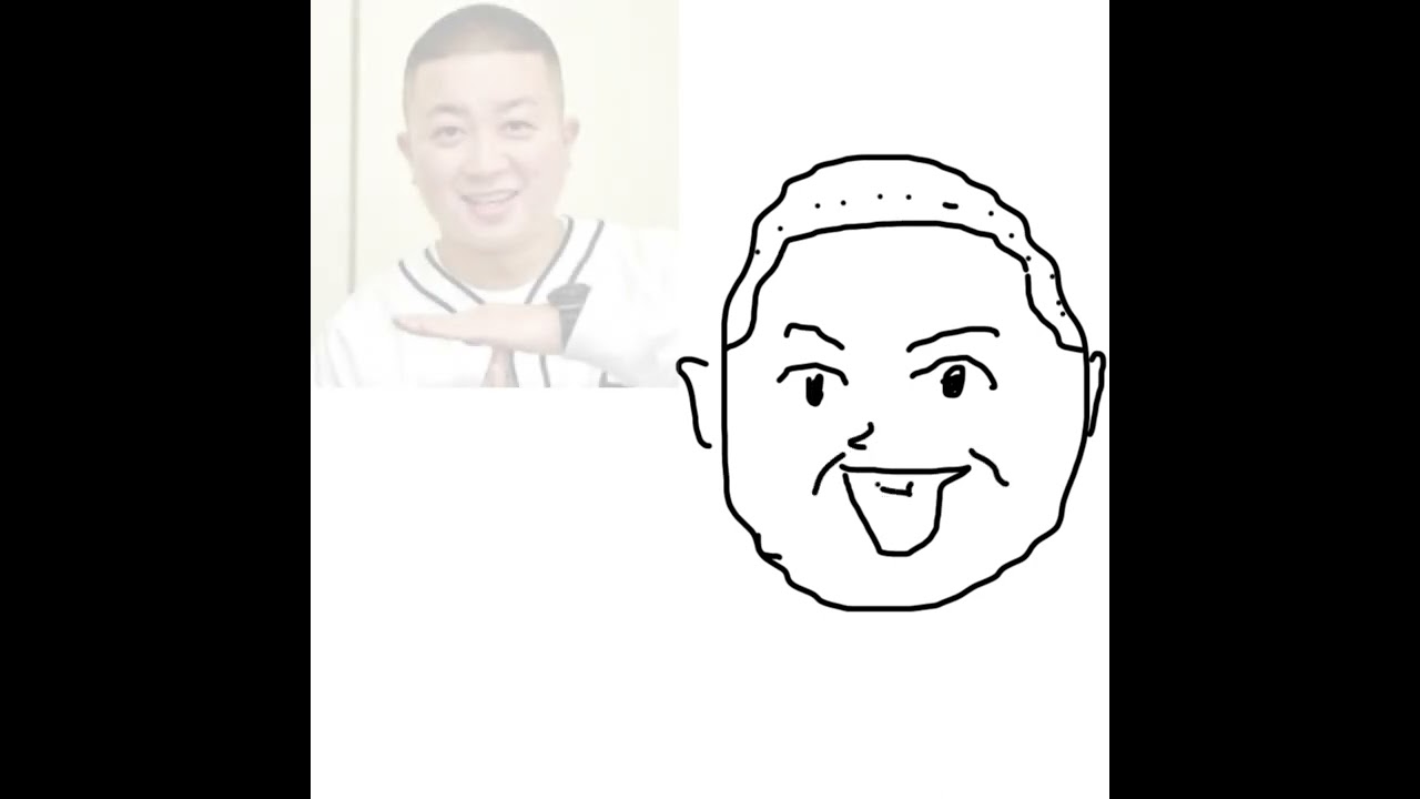 【似顔絵修行14作目】チョコレートプラネット 松尾駿さん