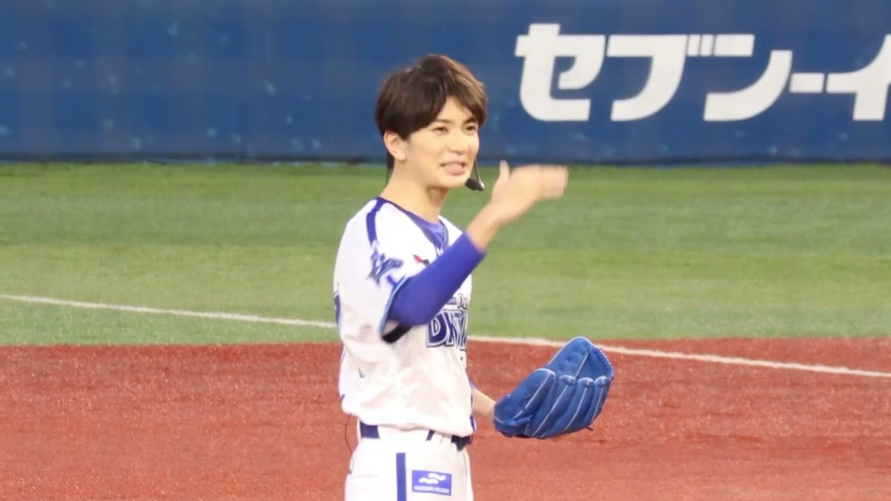 ベイスターズVSドラゴンズ20230914ガルフェス髙橋優斗始球式