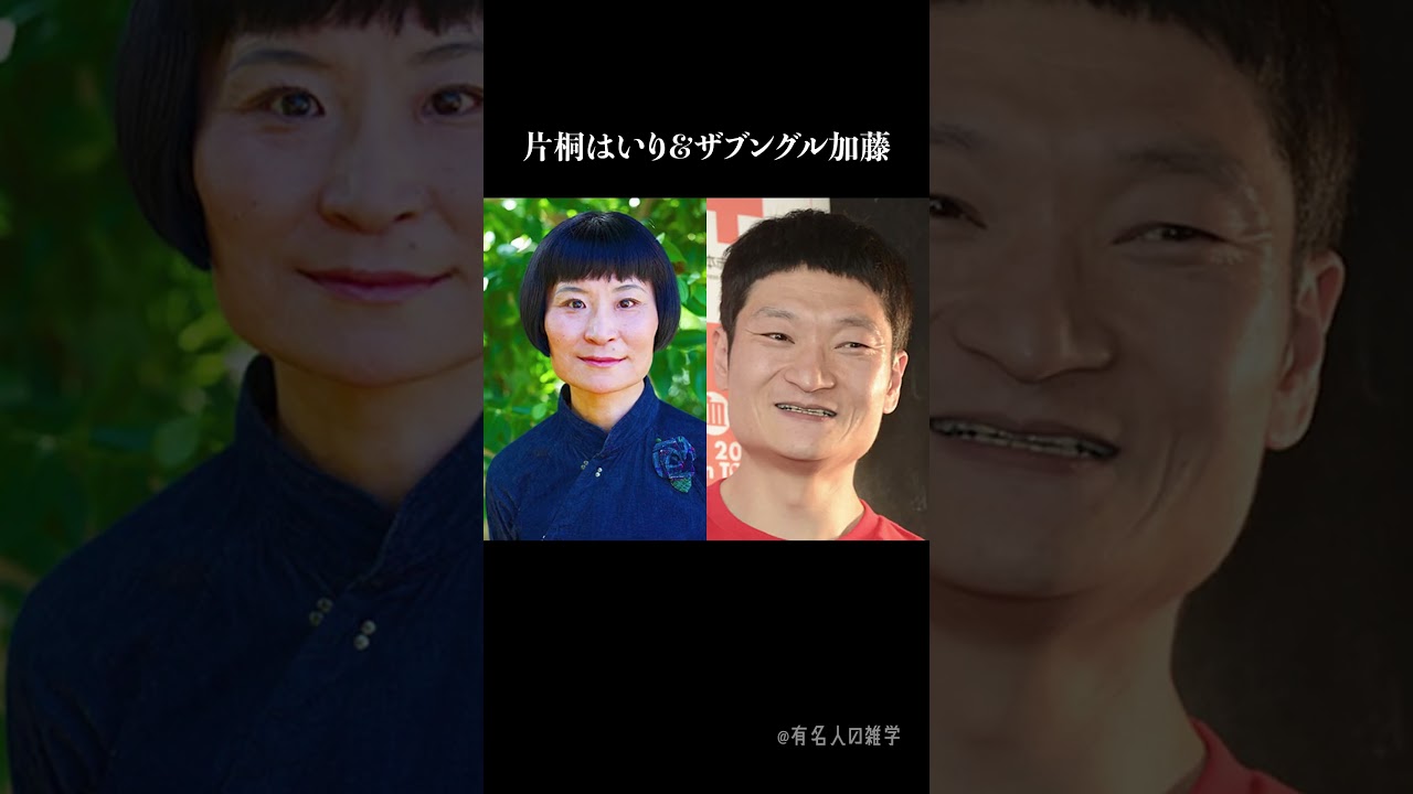 顔が似ていて驚く芸能人10選② #shorts #雑学