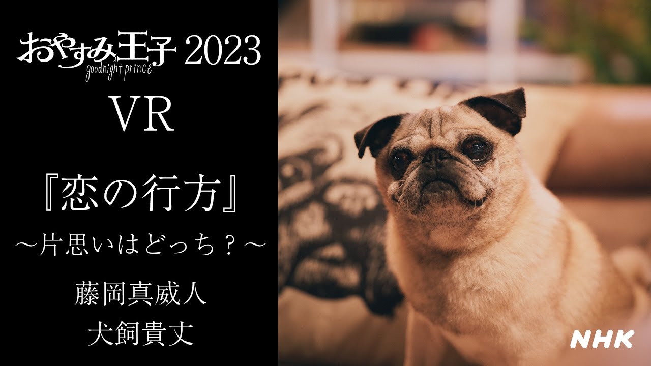 【360°VR】犬飼貴丈 vs 藤岡真威人「愛の行方～片想いはどっち？～」| おやすみ王子 | NHK