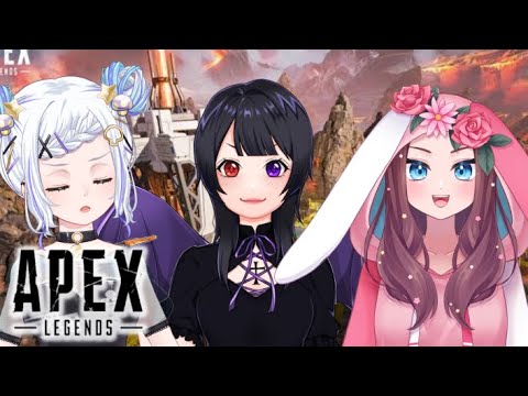 【 #ApexLegends 】女子会でんがなまんがな　ｗ/結城ゆら、りこ姉【個人VTuber/雨霧なめこ】