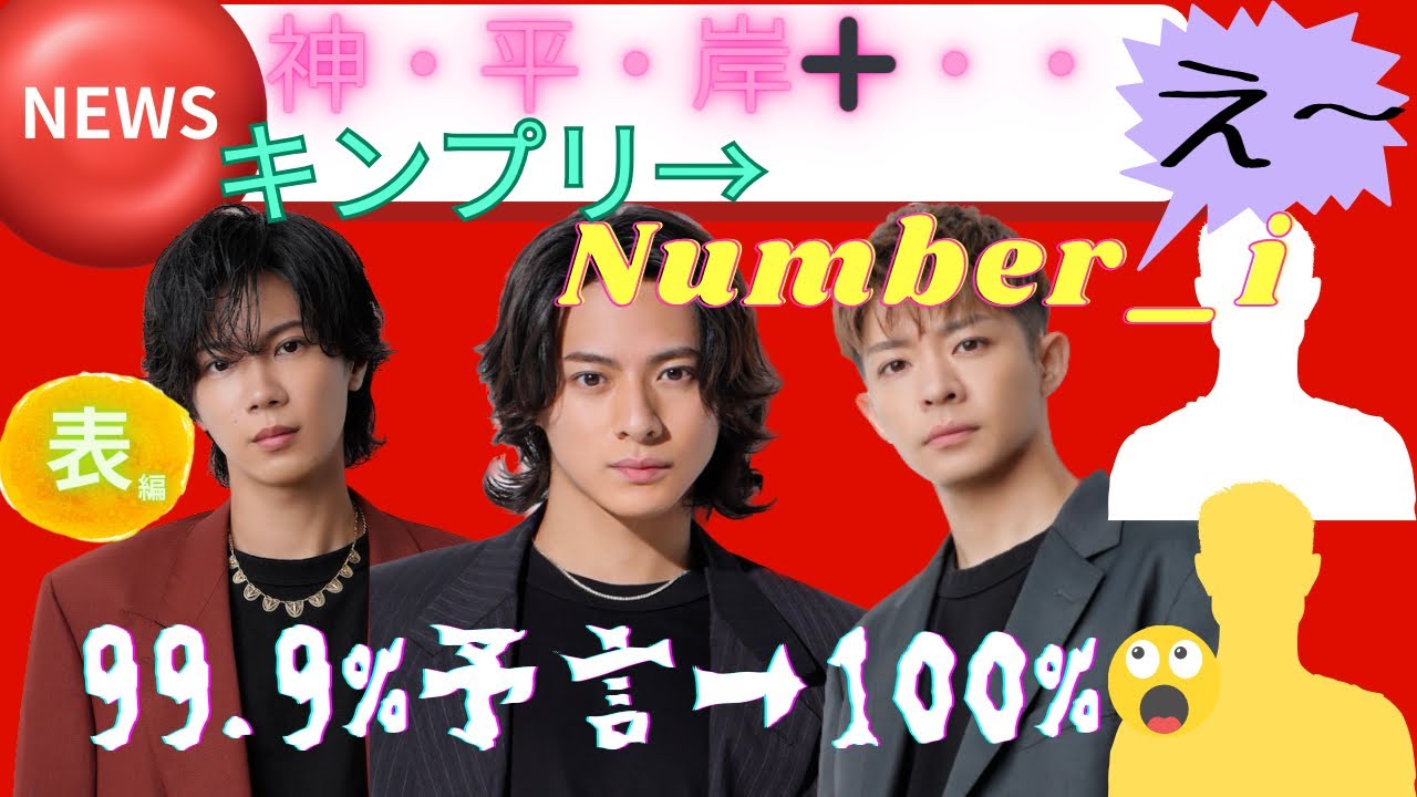【占い】第637回岸優太さんTOBE合流✨Number_iはキンプリを超えれるか！？算命学で占います🔮＃占い＃算命学#岸優太＃平野紫耀＃神宮寺勇太＃TOBE＃Number_i