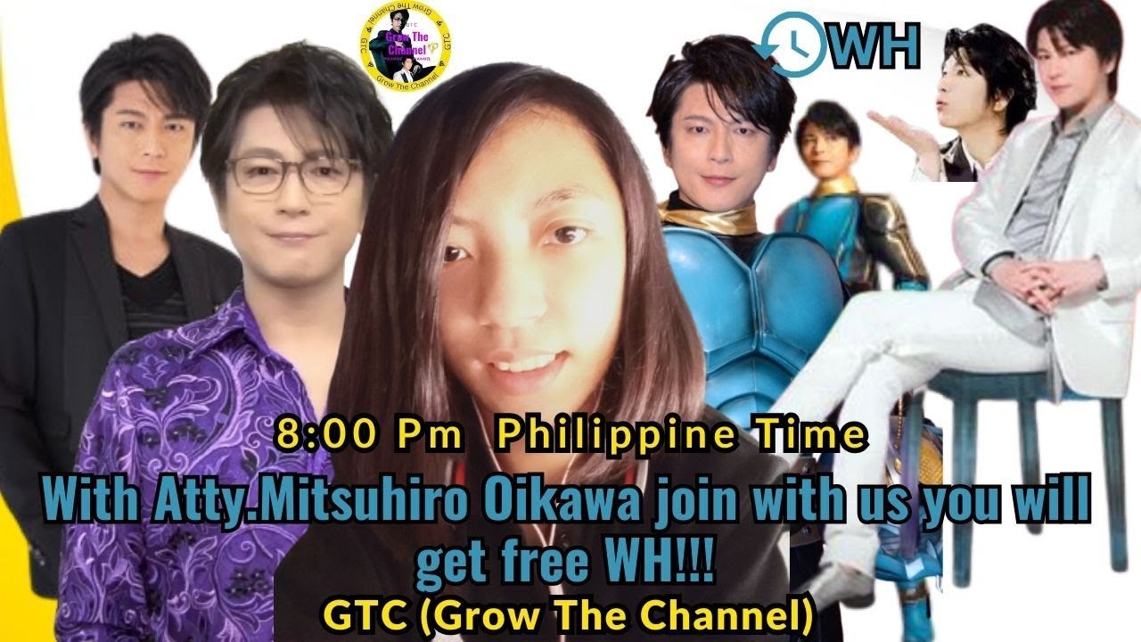 8:00 pm With Atty.Mitsuhiro Oikawa join with us you will get Free WH  Lapagan,Dikitan and Bakasan
