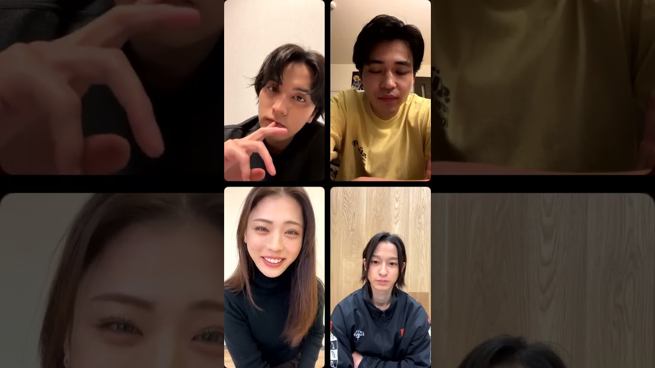 230313 이데가미 바쿠 인스타 라이브 (+ 세토 토시키, 나카타 케이스케 & 토미모토 소쇼우) || 230313 井手上漠 インスタライブ (+ 瀬戸利樹, 中田圭祐 & 富本惣昭)