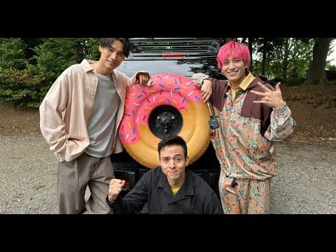 B1- 福士蒼汰、兼近大樹&満島真之介とハイテンションな旅 夢語りながら茨城・守谷市を巡る