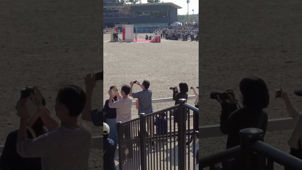 溝端淳平氏＠JRA馬事公苑リニューアルオープン記念イベント / Mr. Junpei Mizobata at Tokyo Equestrian Park in Tokyo Japan 4k 60fps
