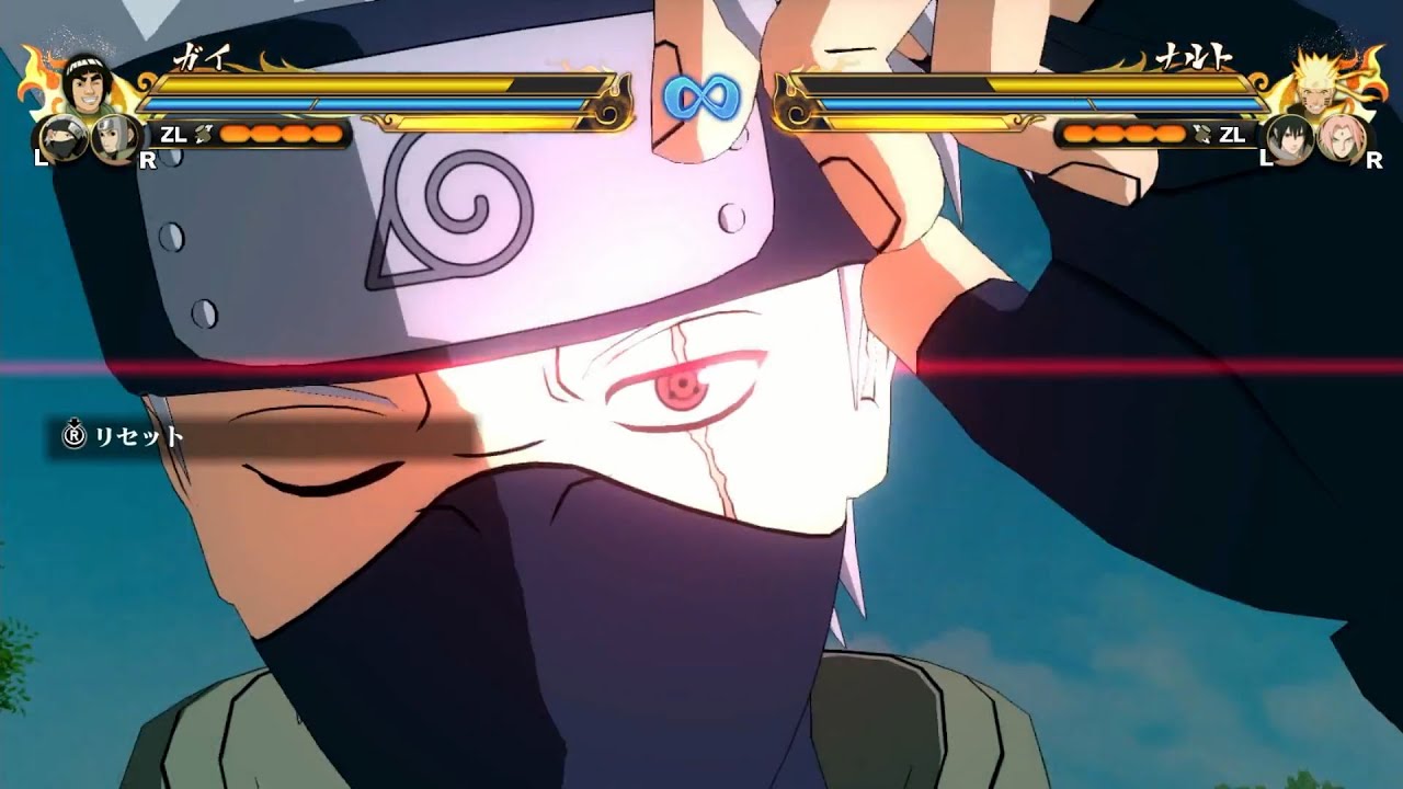 合体奥義「永遠のライバル」はたけカカシ（CV：井上和彦）マイト・ガイ（CV：江原正士）【NARUTO X BORUTO ナルティメットストームコネクションズ】#naruto #boruto