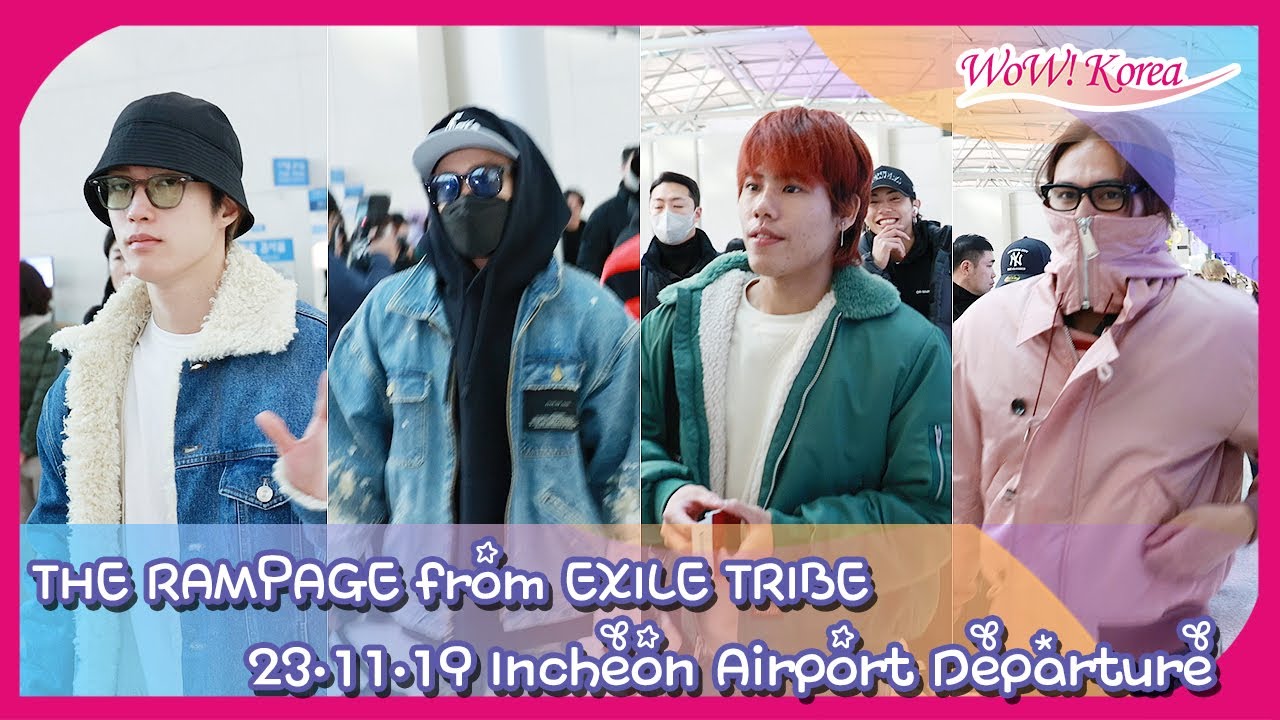 THE RAMPAGE from EXILE TRIBE、韓国初のコンサートでたくさんのファンと楽しい時間を過ごして日本に出国！