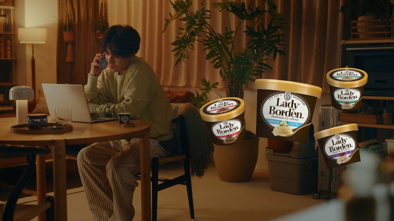 ロッテ レディーボーデン WEBCM「ビデオ通話」篇 6秒 成田凌