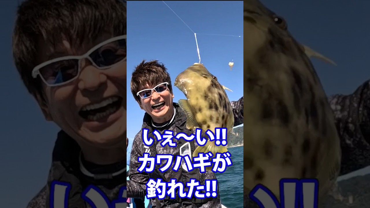 哀川翔＆本宮泰風【カワハギ攻略】殺気がスゴすぎ!! #哀川翔 #本宮泰風 #カワハギ釣り