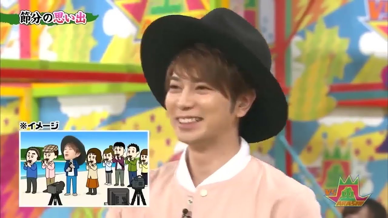 嵐  櫻井翔&相葉雅紀 全員とアイコンタクトしてこっち見ると