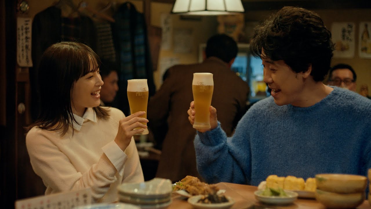 ザ・プレミアム・モルツ 『年末のごほうび』 30秒 大泉洋 広瀬すず サントリー CM