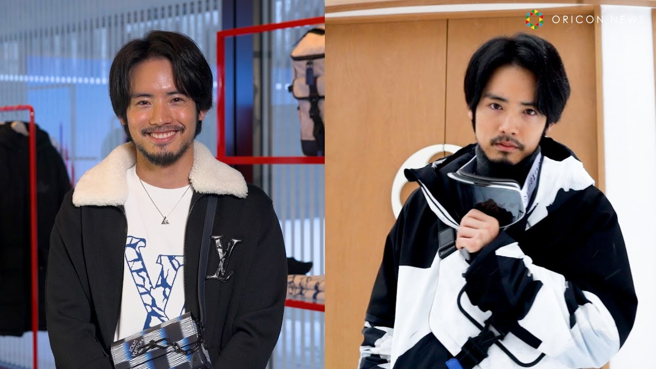 ワイルドな赤楚衛二が冬のニセコでウィンターリゾートを満喫！　『ルイ・ヴィトン ニセコ ウィンターリゾート ポップアップストア プレビュー』