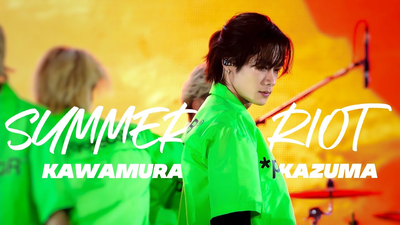 [4K] Summer Riot - Kazuma Focus | 川村壱馬 The RAMPAGE from EXILE TRIBE| 231210BigMountainMusicFestival
