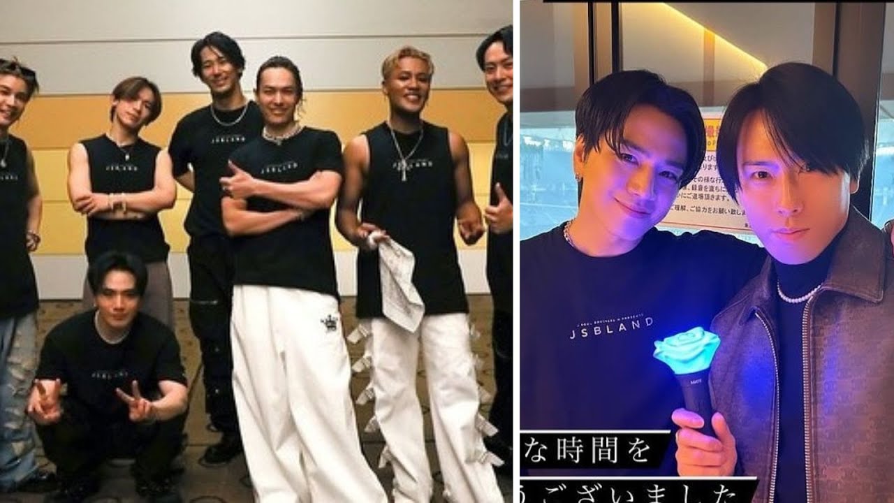 三代目JSB 登坂広臣が山田涼介、宮舘涼太、BE：FIRSTらとの集合ショット公開し話題！