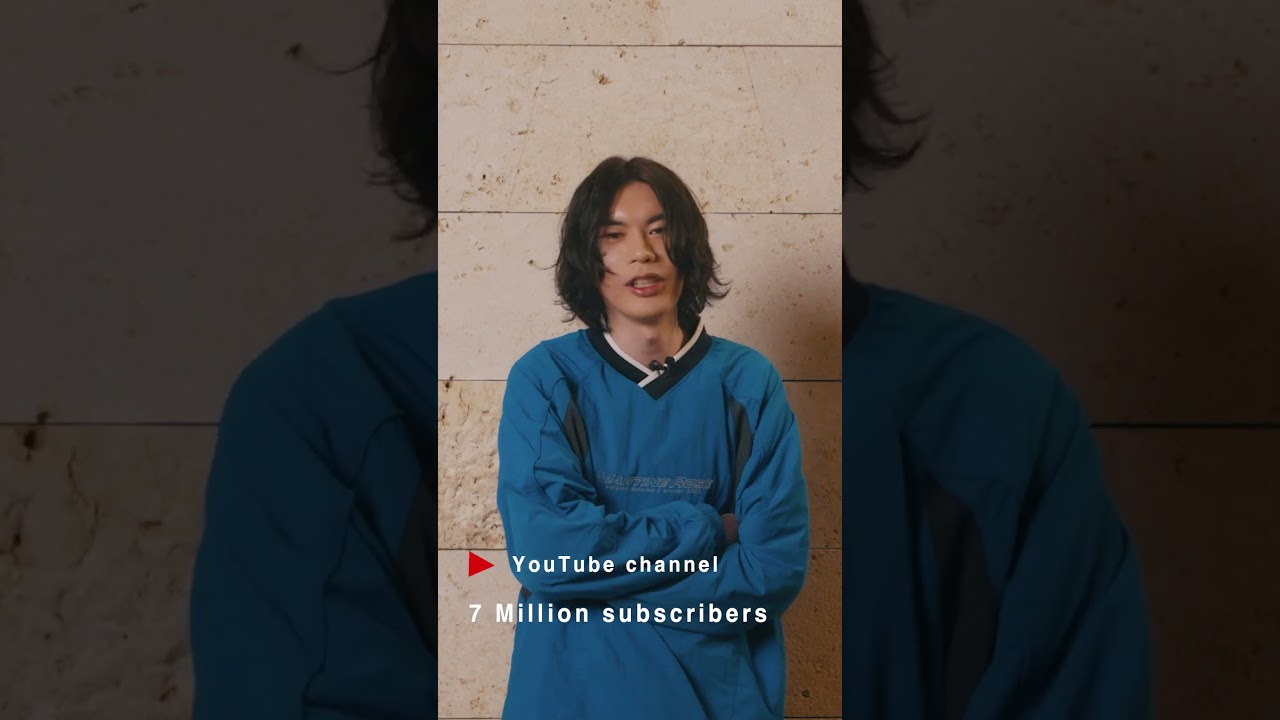 YouTubeチャンネル登録者700万人　ありがとうございます