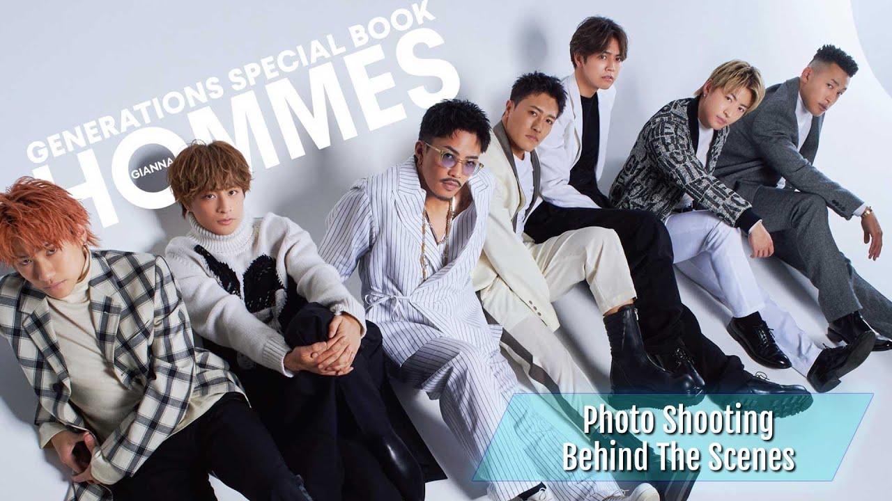 「GIANNA HOMMES」 Photo Shooting Behind The Scenes