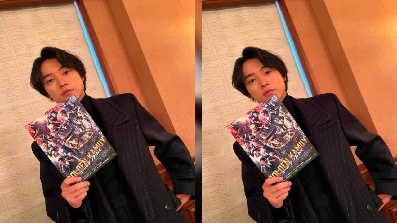 新着- 山﨑賢人、セットアップスーツ姿が爆イケ！王子すぎるフォーマルコーデで「ゴールデンカムイ」完成報告会に登場