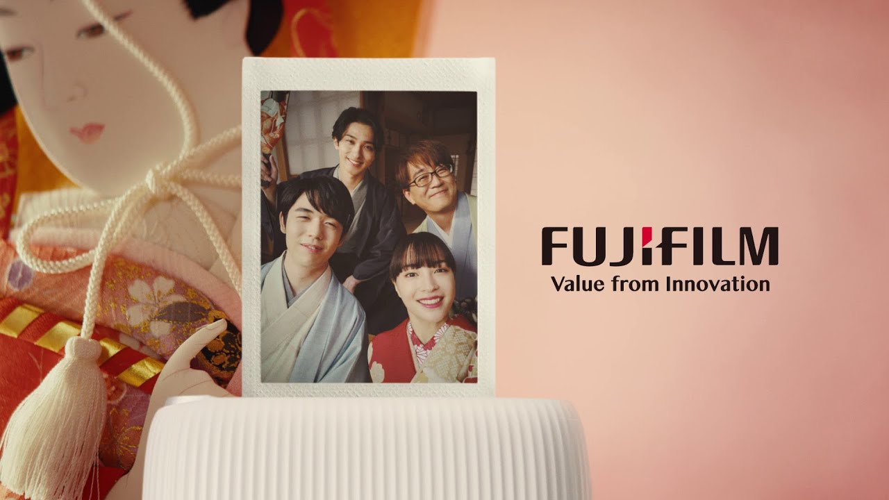 「お正月を写そう♪2024 チェキ・お正月も対局」篇 TVCM／富士フイルム