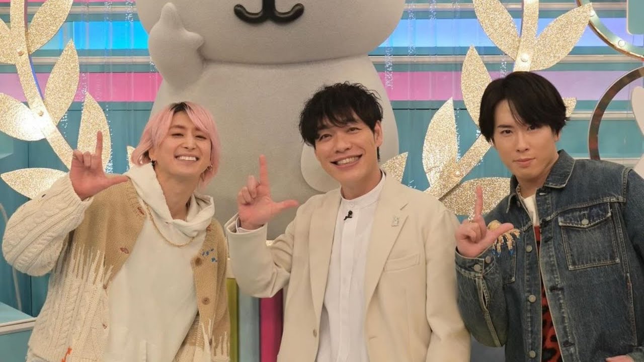 Snow Man・宮舘涼太、川島明や佐久間大介とニッコリ！曜日対抗リレーではBE:FIRST・LEOらとキメポーズ。