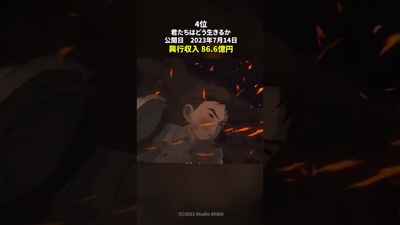 邦画凄い👏！今年一番ヒットした映画は？ランキングTOP10【国内興行収入】#映画紹介 #映画ランキング #おすすめ