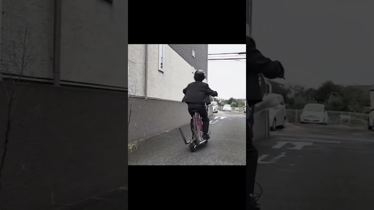 【体験動画】ドラマ「新・信長公記」で満島真之介さんが乗っていたキックボードに乗ってみた！