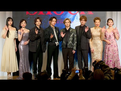 堂本光一「幕を閉めようかなと思っています」　「Endless SHOCK」製作発表、堂本剛からの結婚報告は「単刀直入に」（堂本光一 佐藤勝利 中山優馬 中村麗乃 綺咲愛里 前田美波里 島田歌穂）