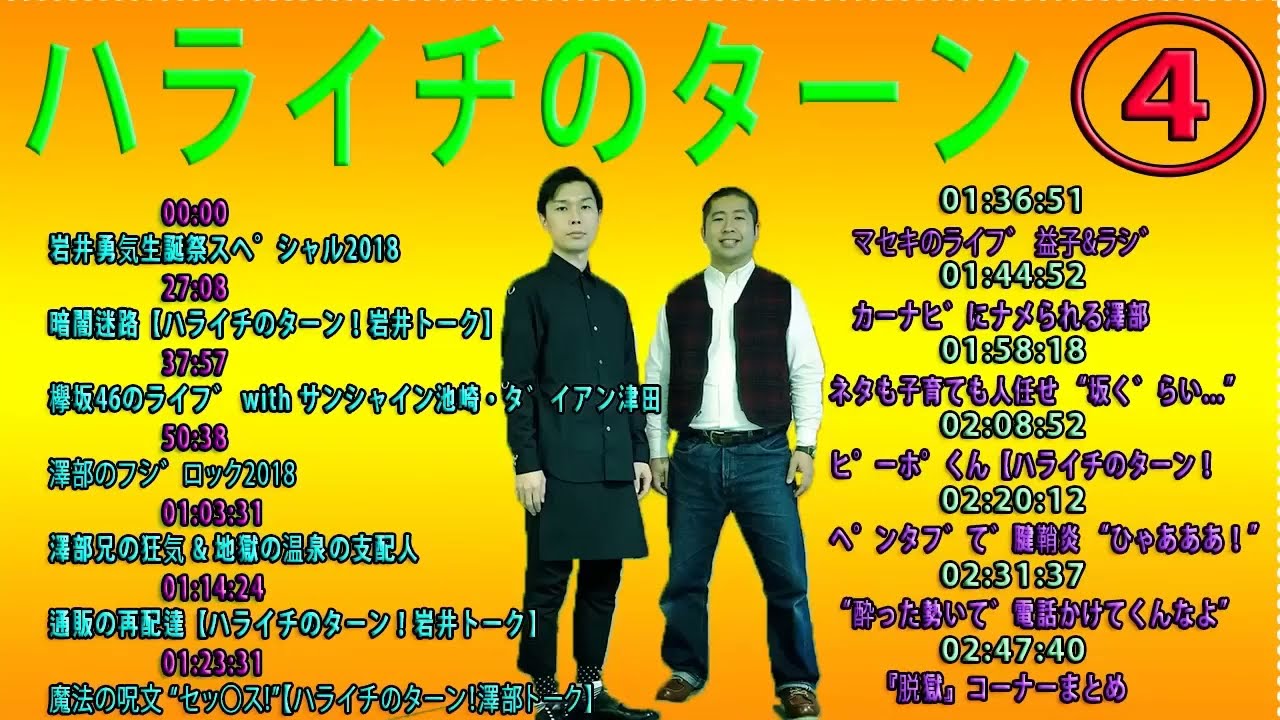 【ハライチのターン！澤部トーク】01:03:31 澤部兄の狂気   地獄の温泉の支配人 お笑いラジオ 04