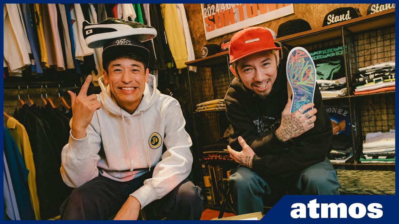 【JESSE (RIZE / The BONEZ)×佐藤隆太】コラボスニーカー発売を記念し特別対談が実現！IWGP共演秘話や2人にとってのスニーカーの魅力を語る！ -atmos TV Vol.552-