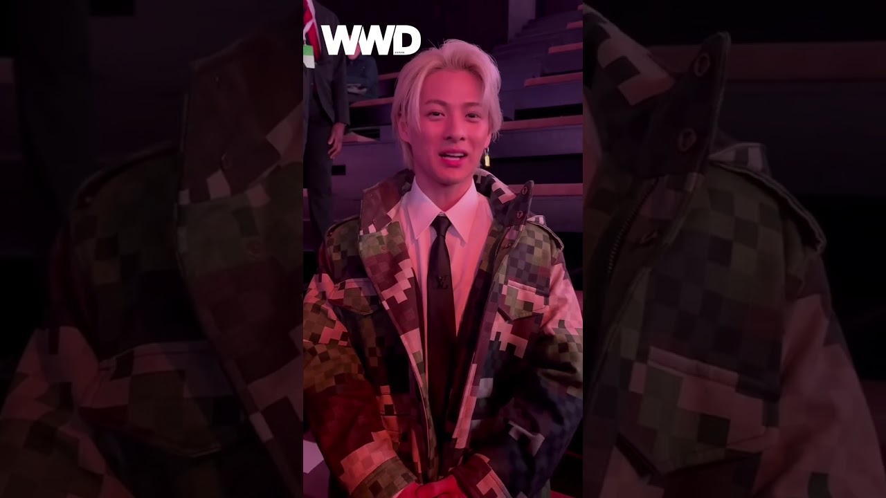 #平野紫耀がパリで開催された#louisvuitton のショーに来場! #LVMenFW24 #PharrellWilliams #pharrellwilliams  #HiranoSho