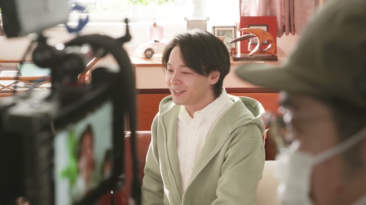 中村倫也と奥田瑛二が出演！キリン一番搾り新TVCM「義父と」篇メイキング