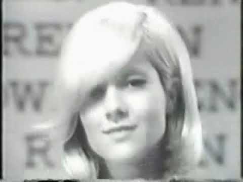 懐かしいCM　レナウン　シルヴィ・バルタン　Sylvie Vartan　1965年