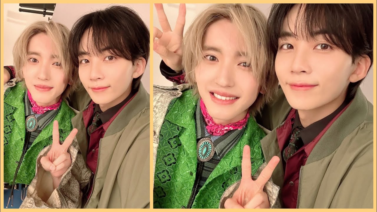 SEVENTEEN ジョンハン、なにわ男子 道枝駿佑との密着ショット公開！“ハニみち”が可愛すぎると話題に