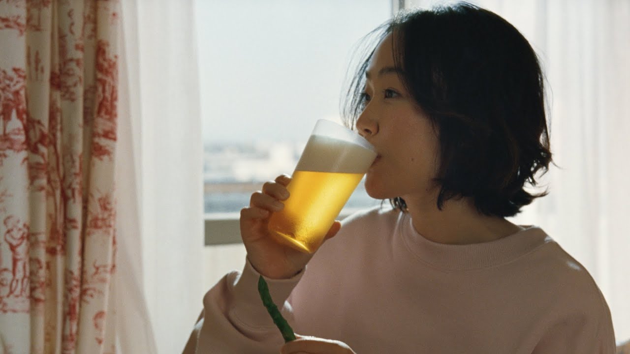 金麦『遠出した日＋春の味』篇 30秒 黒木華 柳楽優弥 サントリー CM