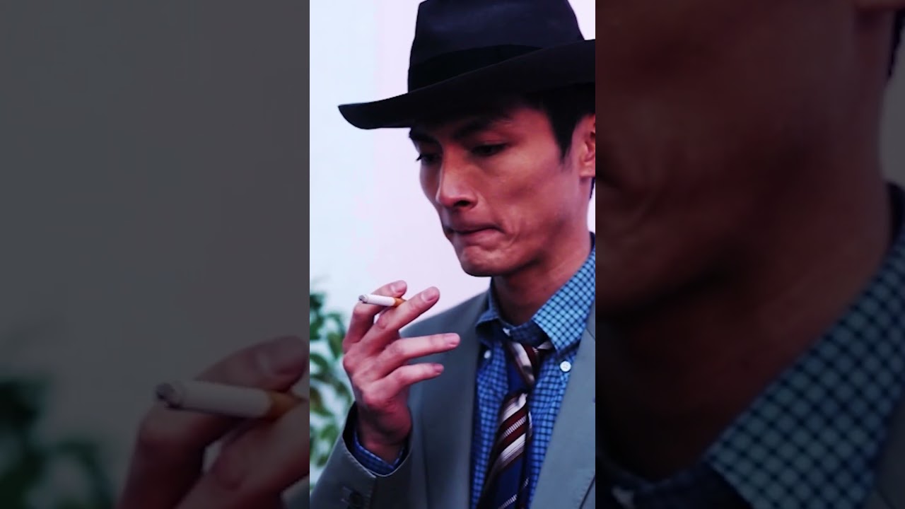 絵になりすぎる俳優・高良健吾の一服 #現場への道 #高良健吾 #俳優 #vlog #社会人