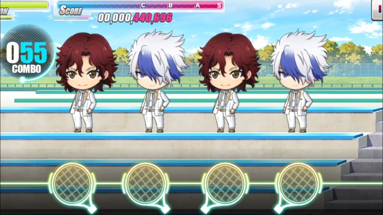 【テニプリ】ハッピーサマーバレンタイン / 越知月光 & 毛利寿三郎 game.ver【サマバレ】