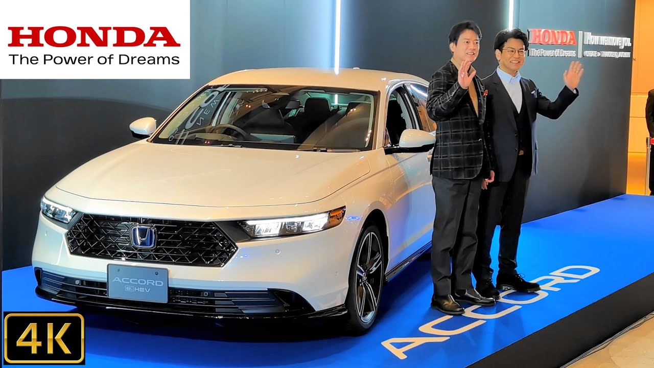 4K【本田技研工業（HONDA）：NSXオーナーの唐沢寿明氏が新型ACCORDの先進機能を体験‼】Honda NEW 「ACCORD」発売記念特別イベント 2024.3.7 @東京ミッドタウン日比谷